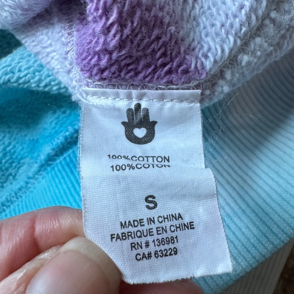 Spiritual Gangster tie dye hoodie size small - Picture 4 of 4